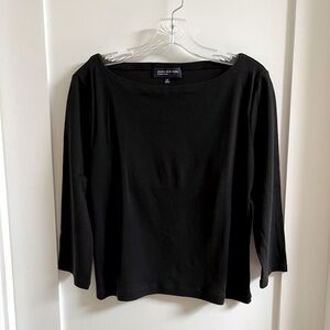 Jones New York Signature Boatneck Top  L